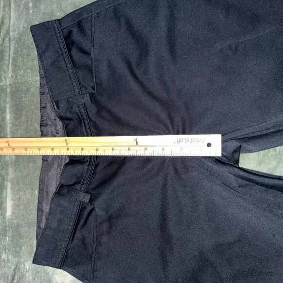 Culver’s Flare Pants Womens 4 Black Stretch Restaurant Uniform Workwear Mid-Rise - Picture 5 of 7